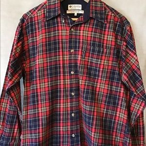 Columbia Field Gear Flannel Men’s Shirt, Sz. L